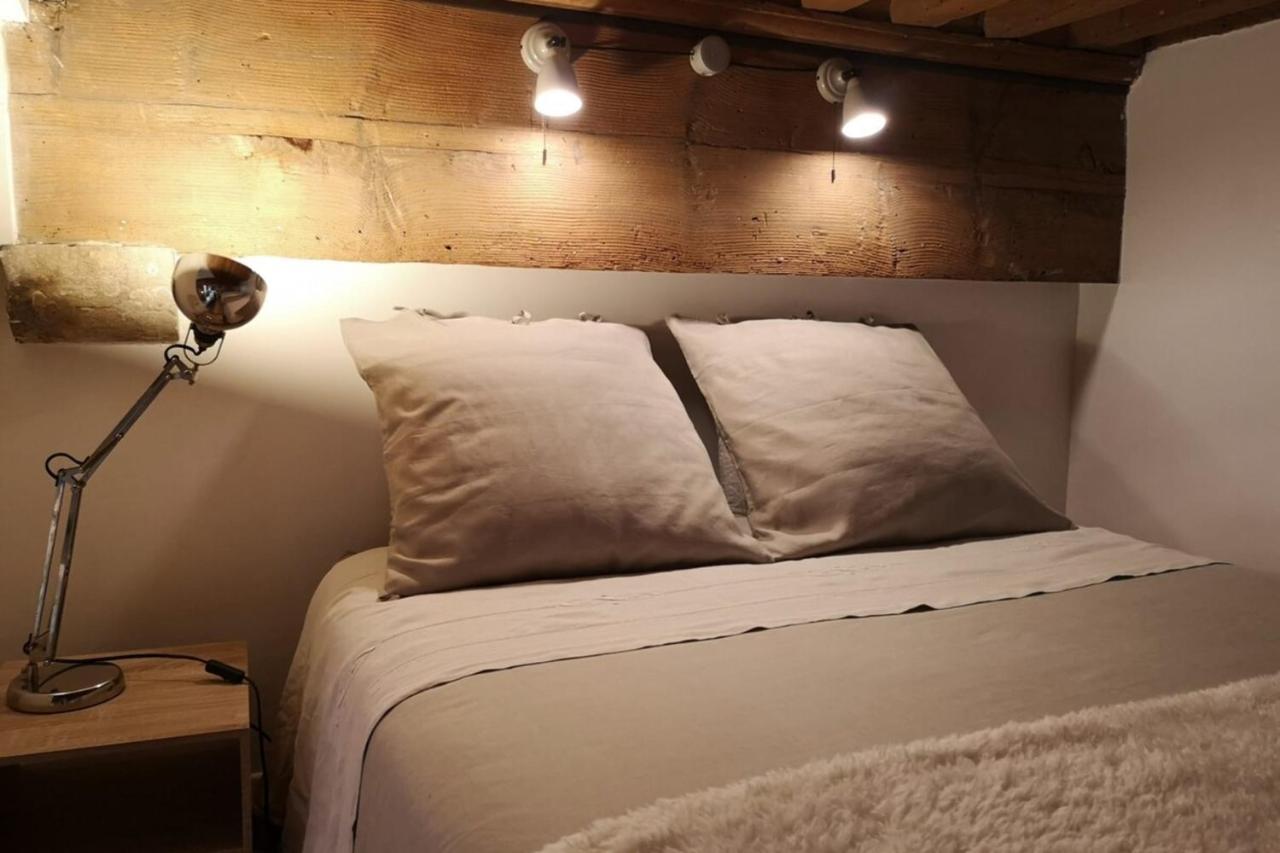 Authentic Loft With Mezzanine & Exposed Stones Heart Of Lyon Appartement Buitenkant foto
